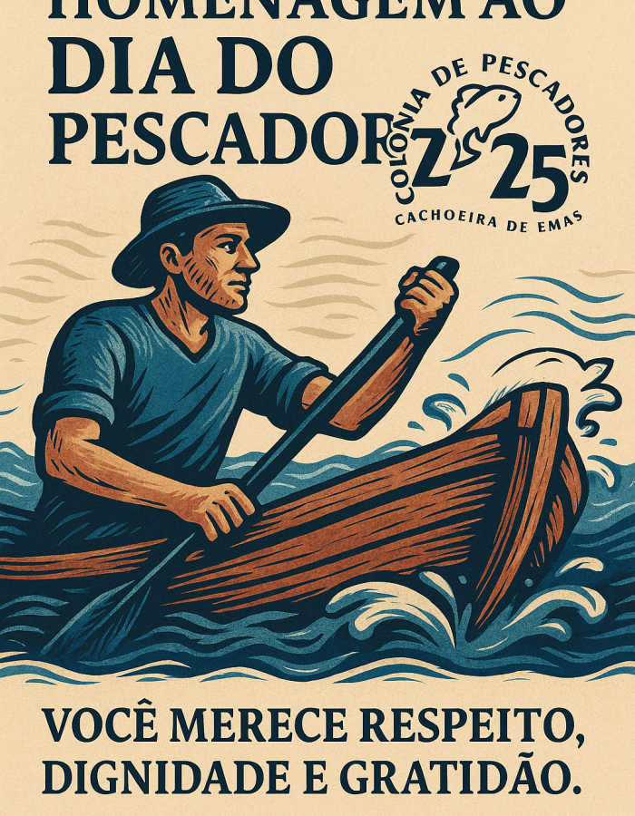 card de homennagem ao pescador II